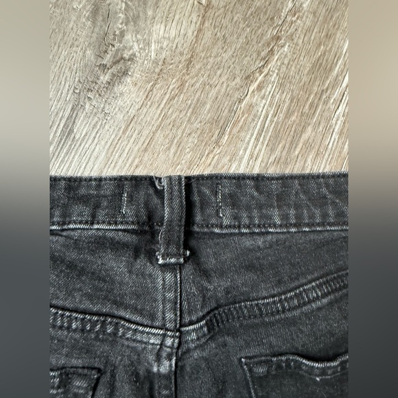 Abercrombie & Fitch The Skinny High Rise Jeans Curve Love Black Gray Size 33 16S - Picture 6 of 7
